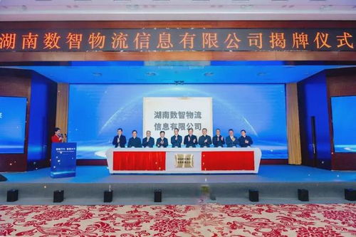 湖南數智物流信息公司成立 20億注冊資本引領物流信息化新篇章